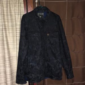 🔥🔥True Religion Indigo Camo Field Jacket 🔥🔥